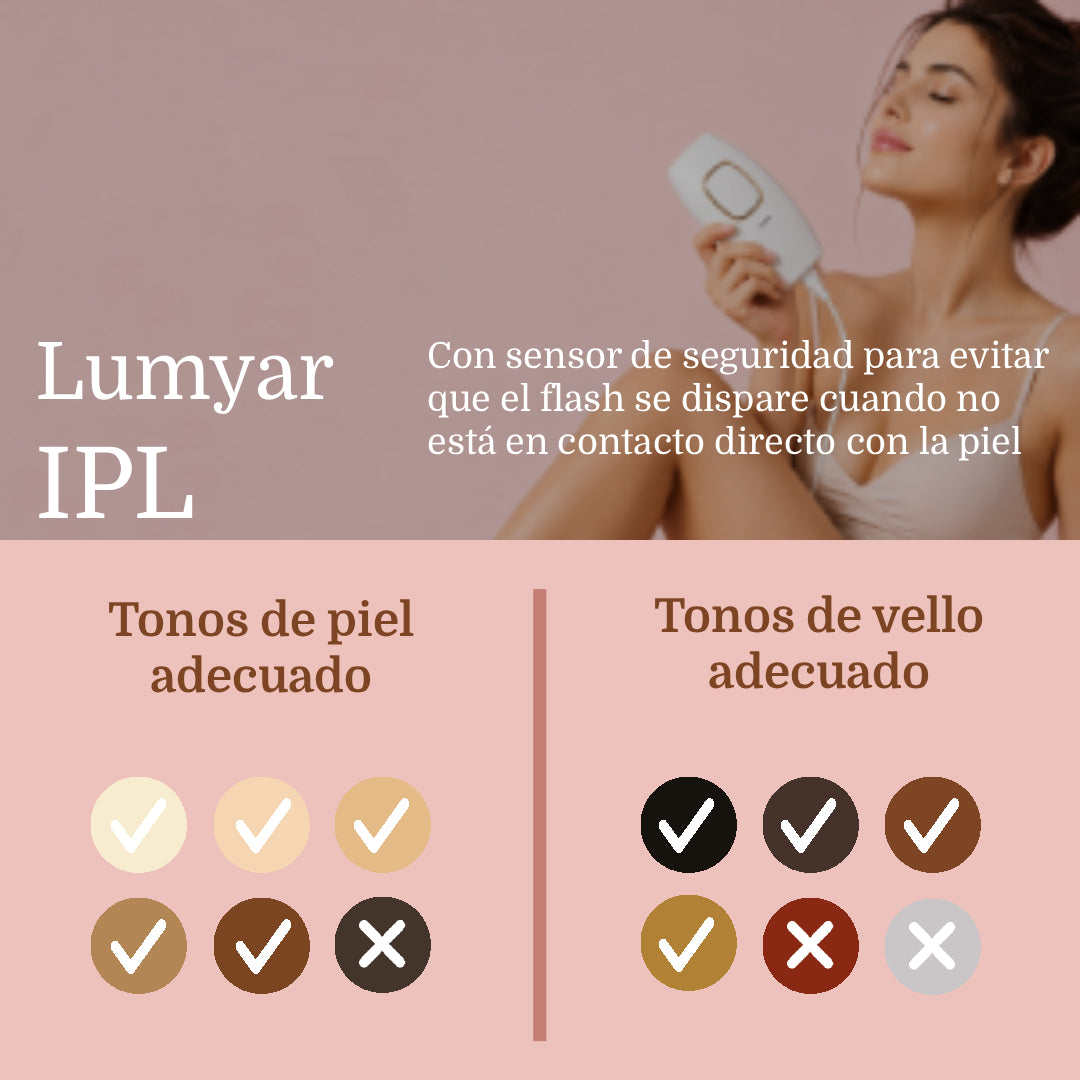 Lumyar IPL: Depiladora láser